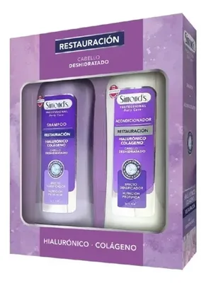 Set Shampoo Acondicionador Restauración Capilar Hialurónico