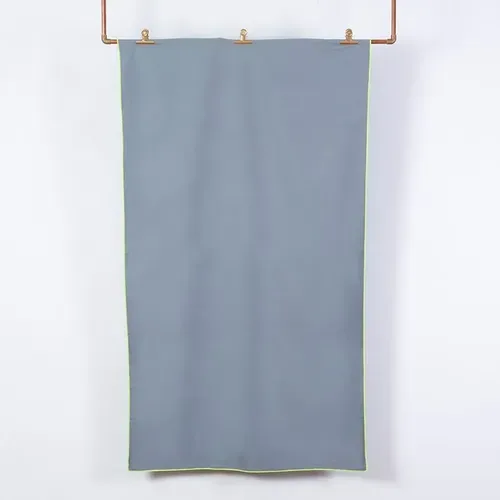 Toalla Deportiva Microfibra Secado Rápido Gris