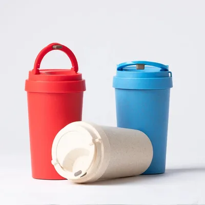 Mug Térmico Eco Cup Capacidad 360ml Coral Claro