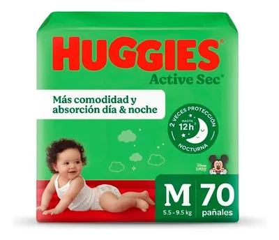 Pañal Desechable Tamaño M Para Niños Y Niñas Niñas
