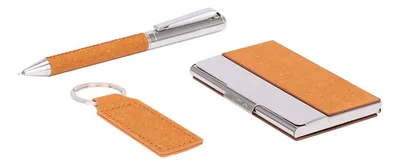 Set De Accesorios De Escritorio Coral Claro