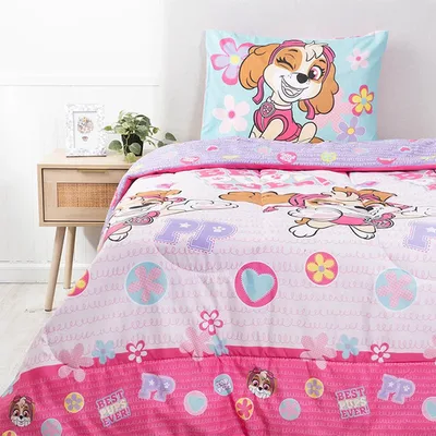 Plumón Reversible Niña 1.5 Plazas Paw Patrol