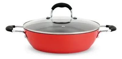 Guisera De Aluminio Forjado 28 Cm Roja