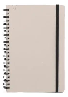 Cuaderno A5 Reciclado Beige