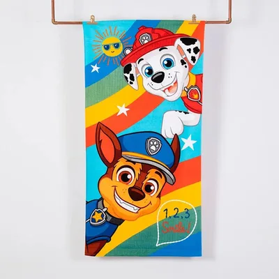 Toalla De Bano Con Bolso De Playa Paw Patrol
