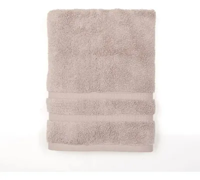 Toalla De Mano De Algodón 600g 45x80cm Rosado Coral Claro