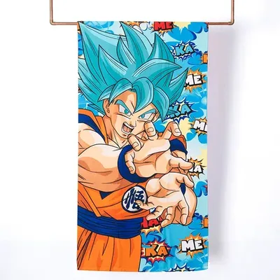 Toalla De Bano De Poliestere 70x140cm Dragon Ball Calipso