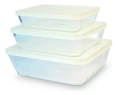 Contenedor De Vidrio Hermético De 2600 Ml