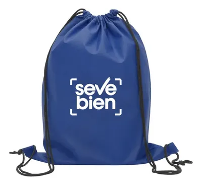 Mochila De Tela Para Eventos Corporativos Azul