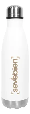 Termo De Acero Inoxidable 500 Ml Blanco