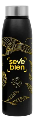 Termo De Acero Inoxidable 750 Ml Negro