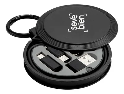 Cable De Carga Universal Con Adaptadores Blanco