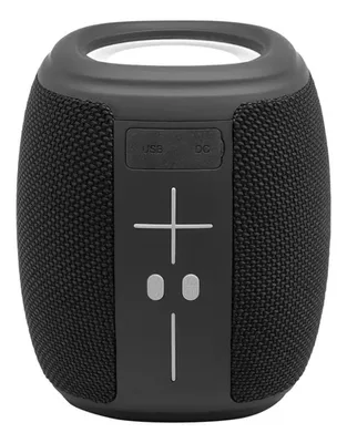 Parlante Bluetooth Corporativo Con Luz Rgb Negro