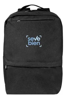 Mochila Funcional De Poliester 300d Para Laptop Negro