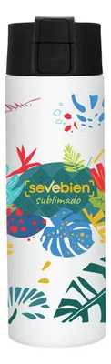 Botella Térmica Sublimable Corporativa Blanco