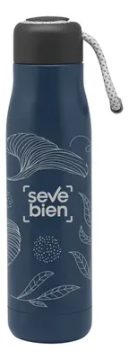 Termo De Acero Inoxidable 500 Ml Azul
