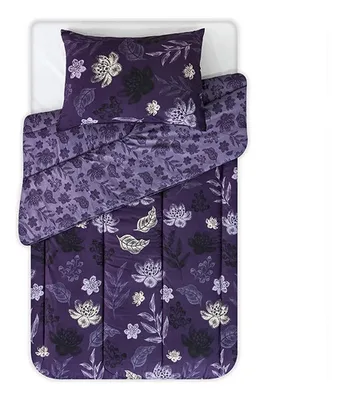 Plumón Estampado 1.5 Plazas Lavande