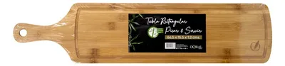 Tabla De Bamboo Rectangular Para Picar