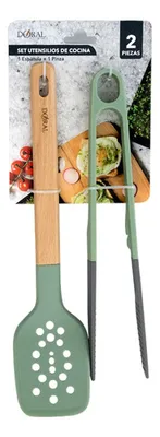 Set Utensilios De Cocina Doral 2 Piezas
