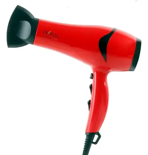 Secador De Pelo Profesional 2000w Rojo Rojo