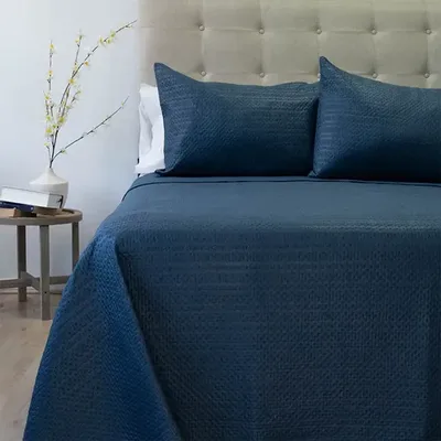 Quilt Boston Outboss Hotpress 2.5 Plazas Azul Azul