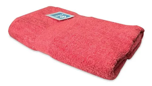 Toallón De Baño Algodón 80x160cm Colección Rojo