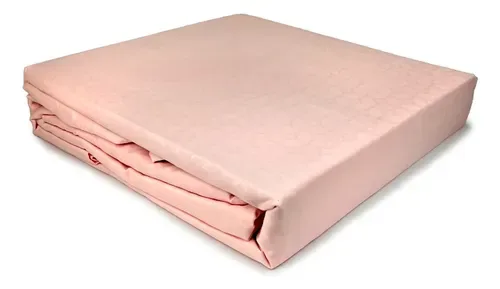Set De Sábanas Embossed 2.5 Plazas Poliéster Verde Oscuro