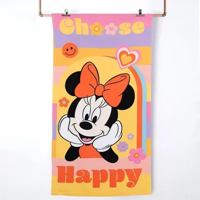 Toalla De Playa Microfibra 70x140 Cm Con Bolso Coral Claro