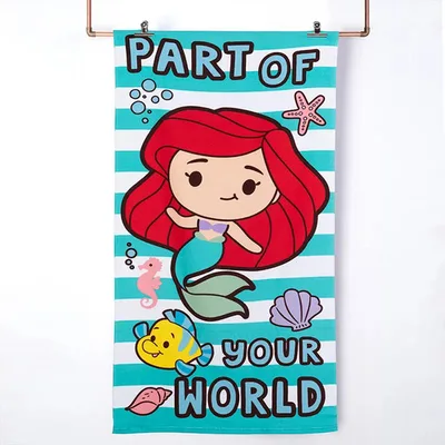 Toalla De Playa Microfibra 70x140 Cm Con Bolso Coral Claro