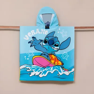 Toalla De Playa Con Capucha 60x120 Cm