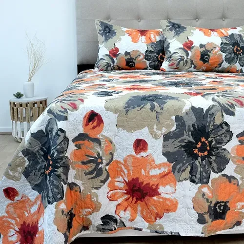 Quilt Estampado Acuarela 2.5 Plazas