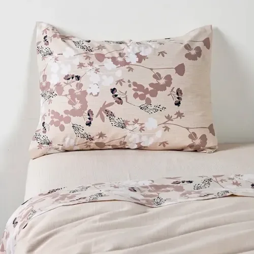 Juego De Sábanas Estampadas Hibiscus 1.5 Plazas