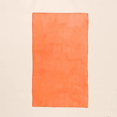 Toalla Deportiva Naranja 80x160cm Poliéster Naranja