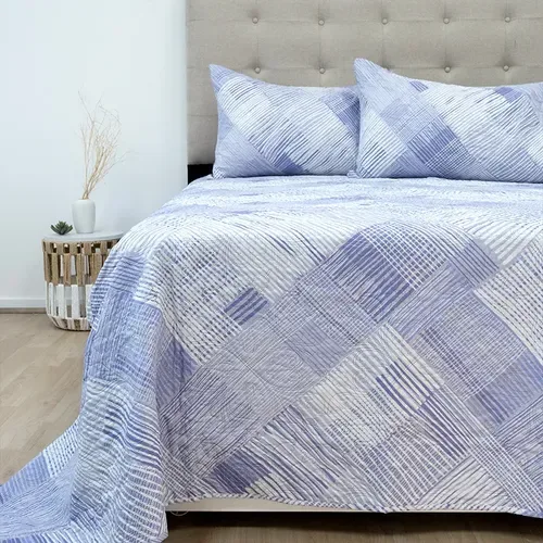 Quilt Estampado 2 Plazas De Poliéster