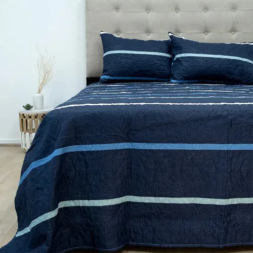 Quilt Estampado 2 Plazas De Poliéster