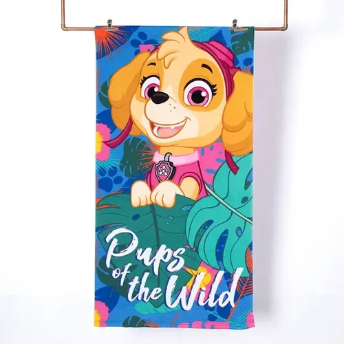 Toalla De Playa Con Bolso De 70x140 Cm Para Niña