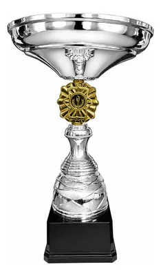 Copa Plástica Con Copón Metálico