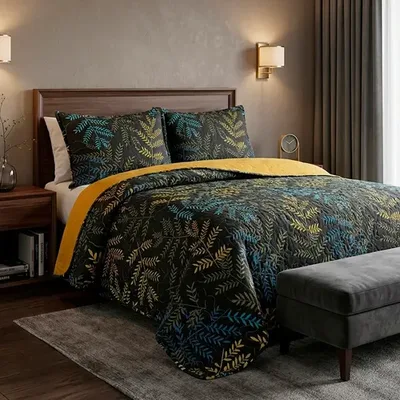 Quilt 1.5 Plazas Estampado Multicolor